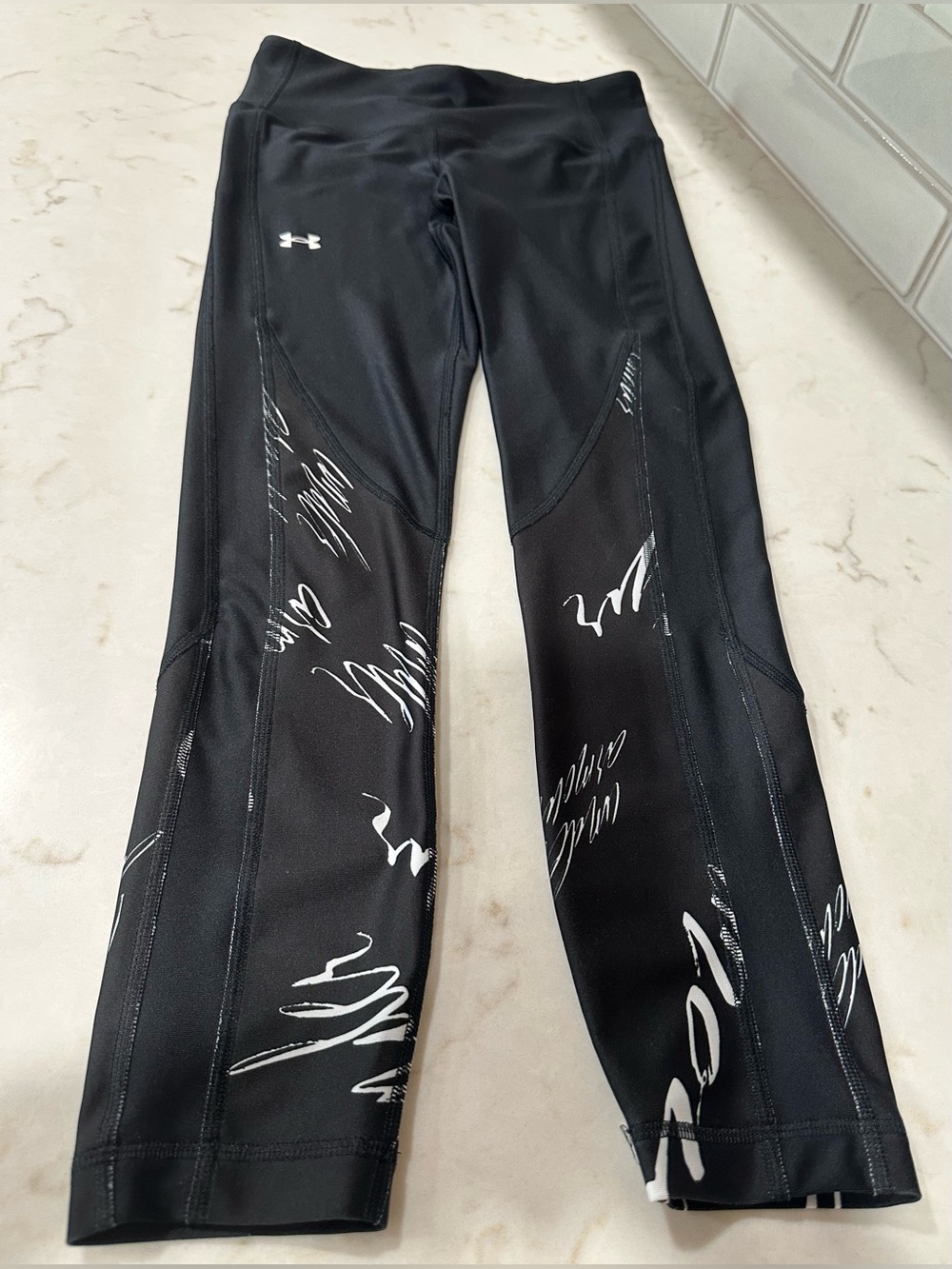 Women’s Small HeatGear Compression Graphic Leggings